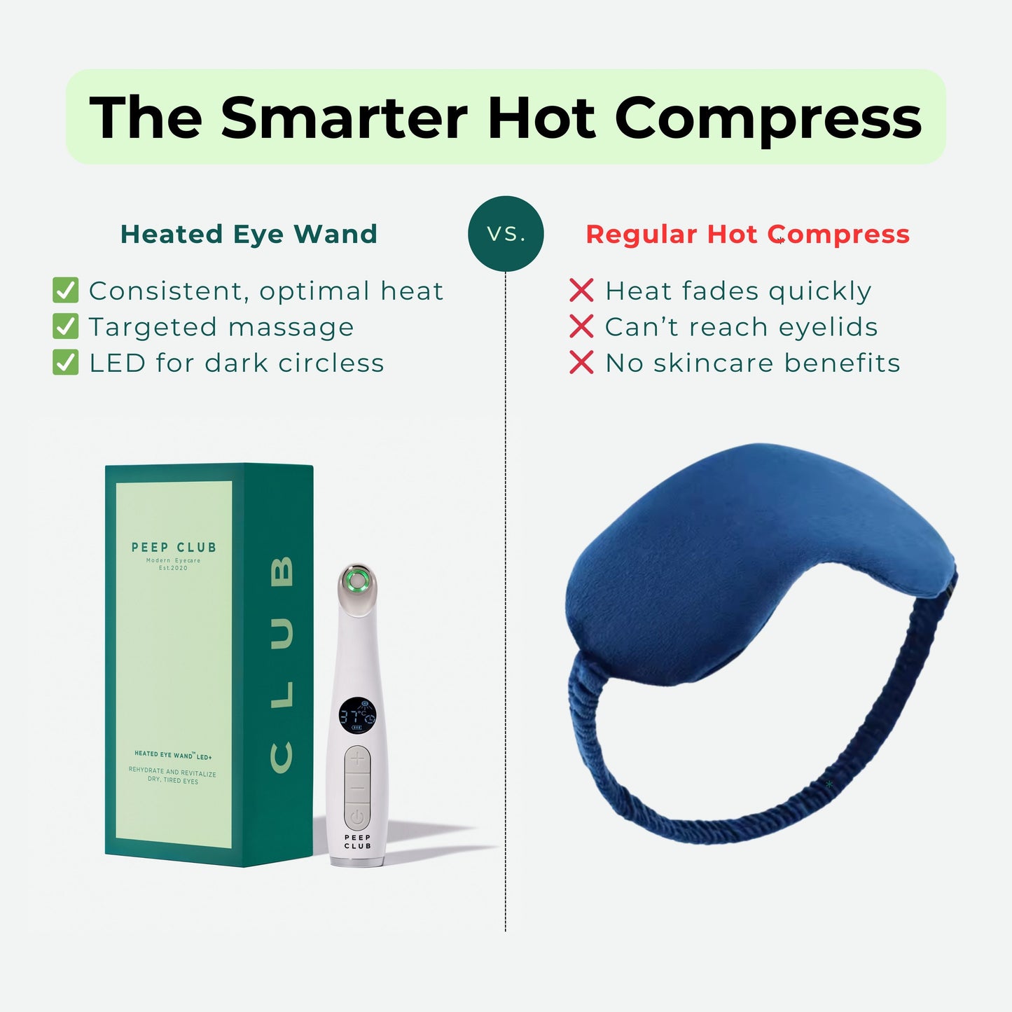Hot Compress - Heated Eye Wand™ LED+