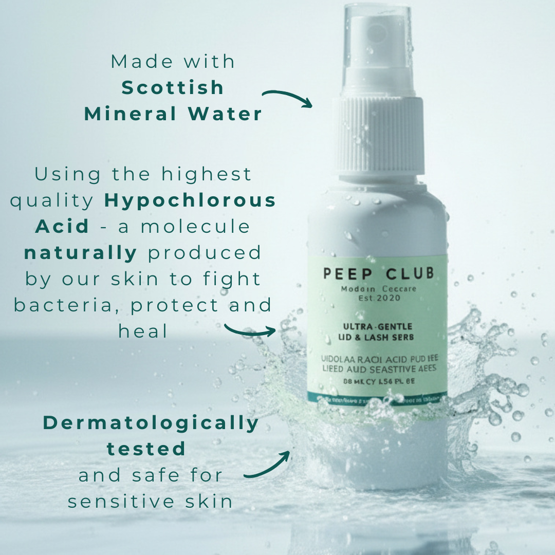 Ultra-Gentle Lid & Lash Hypochlorous Spray (1.7oz)
